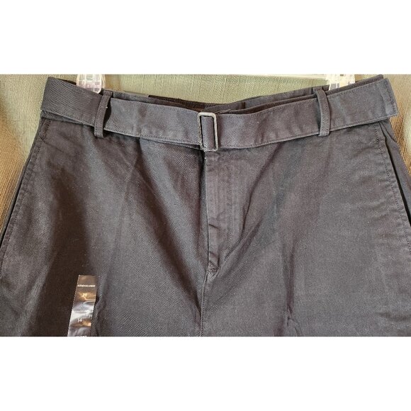 BR Factory Authentic Straight CHINO- Belt -Button Ankle-  Sz 14 NWT - Picture 6 of 9